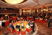 The Symposium dinner was attended by over 250 delegates from all over the world.