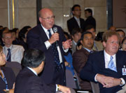 The Honourable Justice Barry O' KEEFE, Chairman of Interpol Group of Experts on Corruption, raised points for discussion