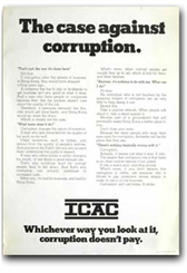 The case against corruption.