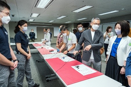 ICAC Commissioner visits various facilities.