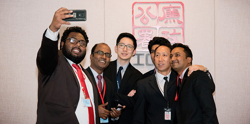 ICAC organises training programmes for graft fighters from different places.