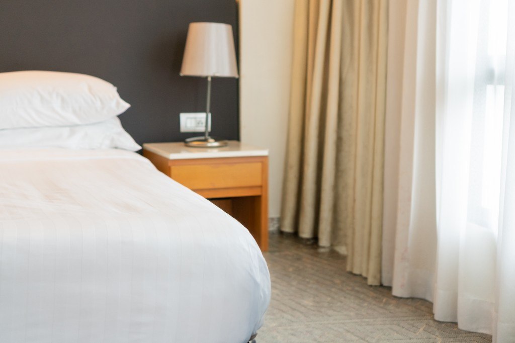 Guest room at Savoy Le Grand Hotel Marrakech