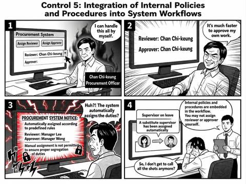 Control 5: Integration of Internal Policies and Procedures into System Workflows