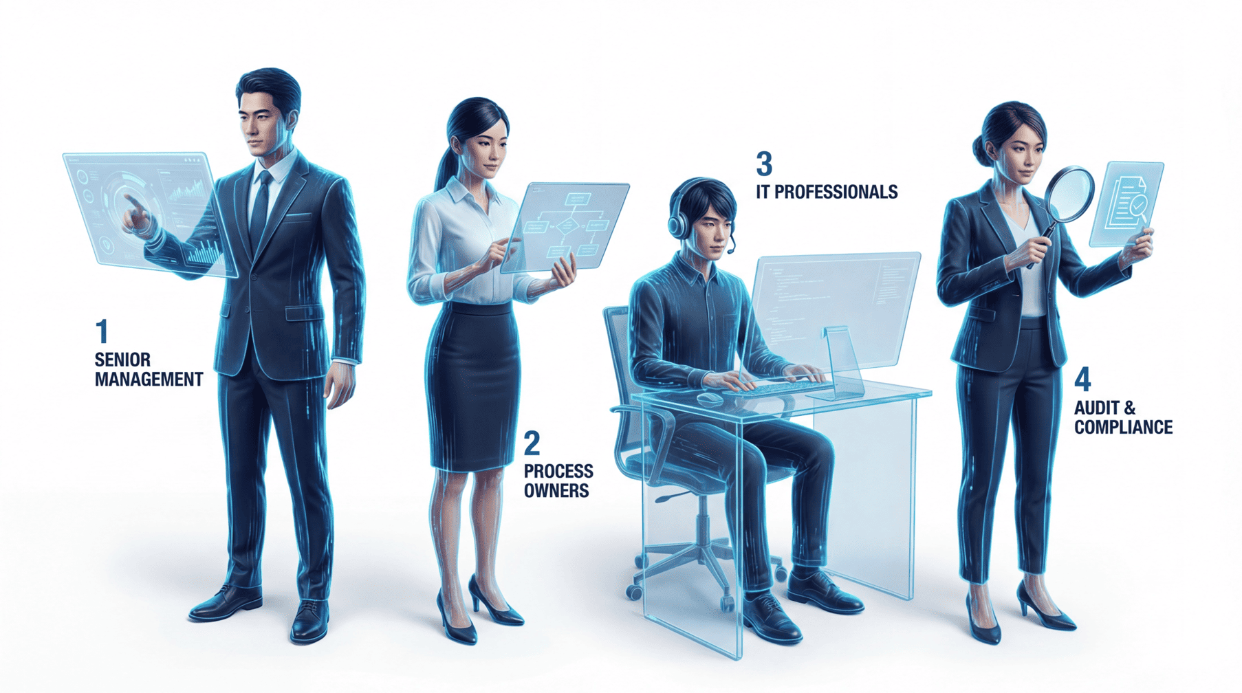 Target Users: Senior Management, Process Owners, IT Professionals, Audit & Compliance