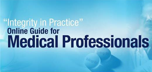"Integrity in Practice" Online Guide for Medical Professionals