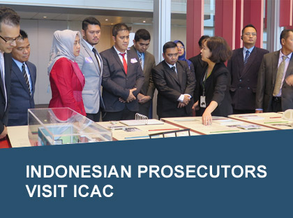 Indonesian prosecutors visit icac