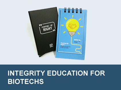 Integrity education for biotechs