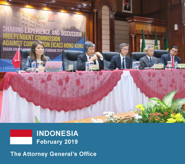 Indonesia, February 2019, The Attorney General’s Office