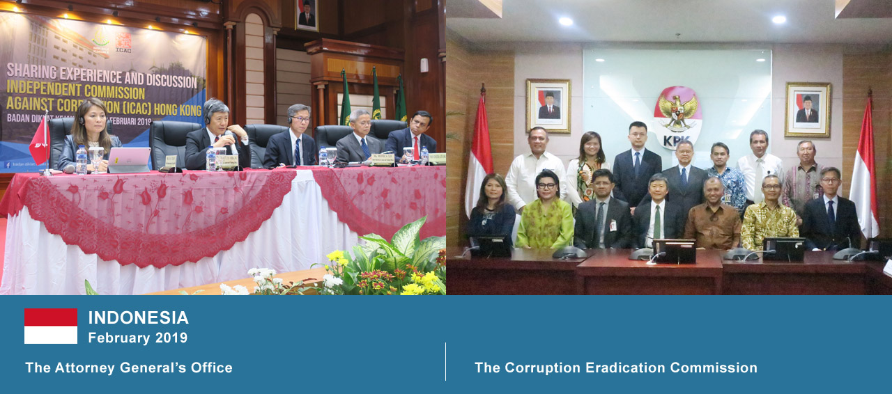 Indonesia, February 2019, The Attorney General’s Office, The Corruption Eradication Commission