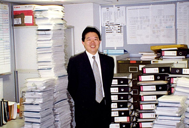 The Carrian case involves about four million pages of exhibit documents