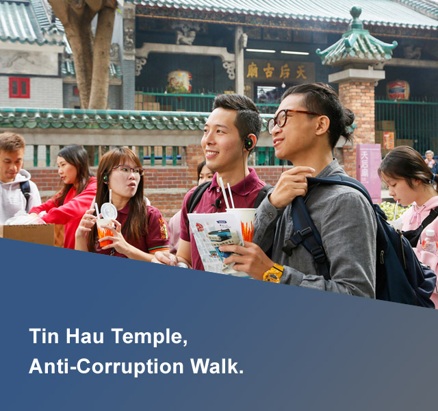 Tin Hau Temple, Anti-Corruption Walk