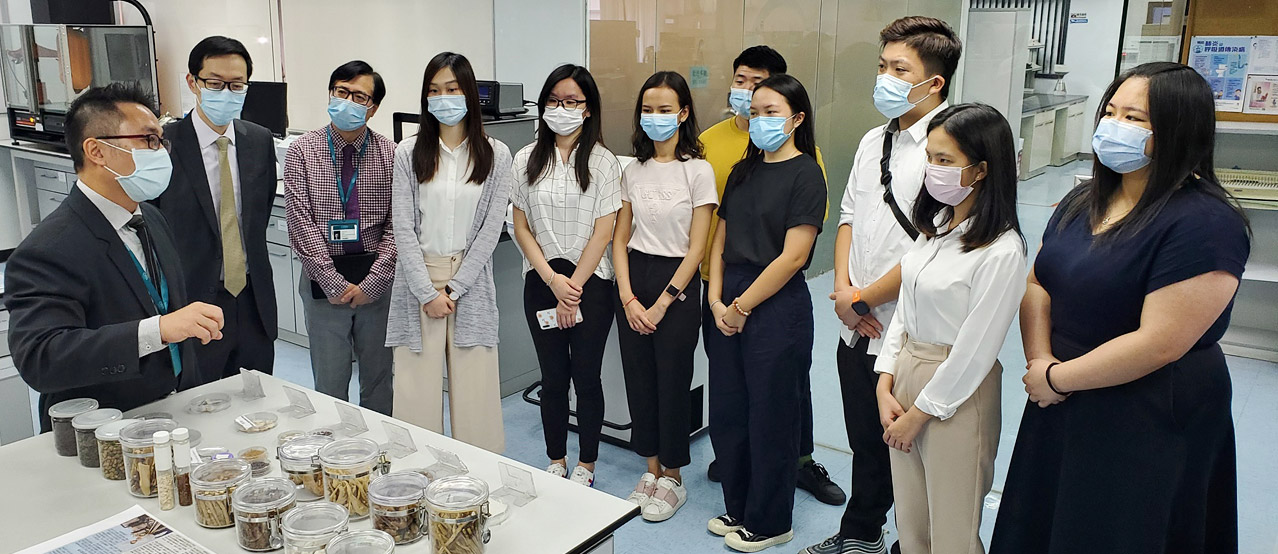 Students of Hang Seng University of Hong Kong visit CMA Testing to learn first-hand its corruption preventive measures