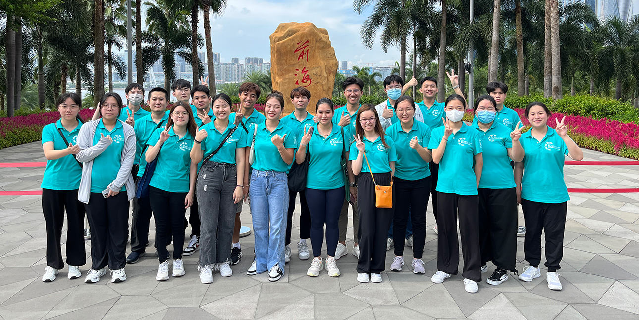 Students visit Qianhai to learn about the country’s economic and trade development