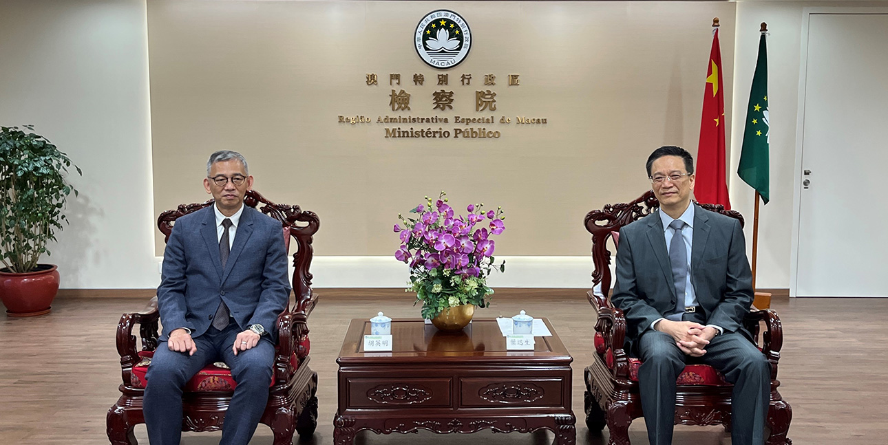 ICAC Commissioner paying official visits to the Hong Kong and Macao Affairs Office of the State Council, the National Commission of Supervision, the Supreme People’s Procuratorate, the Guangdong Provincial Commission of Supervision, the Commission Against Corruption of Macao, and the Public Prosecutions Office of the Macao Special Administrative Region respectively to exchange views on anti-corruption development.