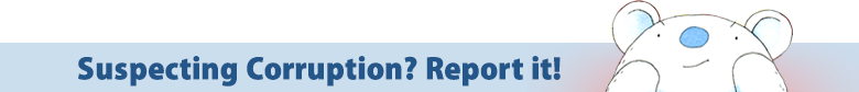 Suspecting Corruption? Report it!