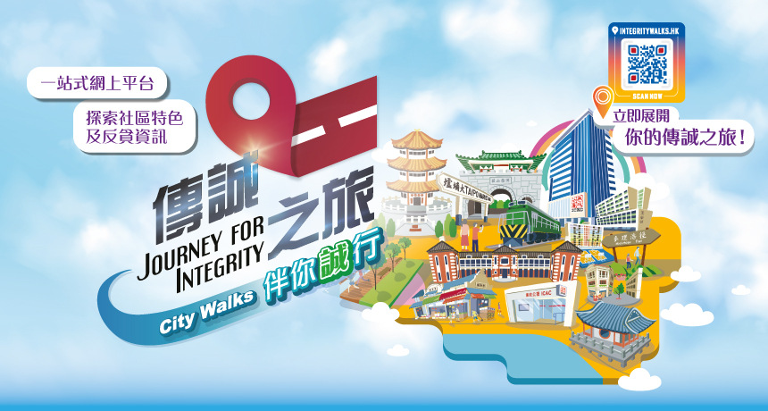 "Journey for Integrity" City Walks online platform