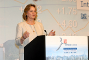 Mrs Deborah Strebel PIERCE, Deputy Assistant Director, Criminal Enterprise Branch, Criminal Investigative Division, Federal Bureau of Investigation, United States of America, delivered the Keynote Address (4)