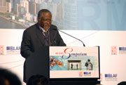 Mr Akere T MUNA, Vice-Chair, Board of Directors, Transparency International, delivered the Keynote Address (5)