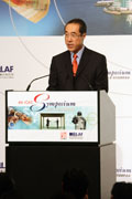 The Honourable Henry TANG, GBM, GBS, JP, Acting Chief Executive of HKSAR, delivered the Opening Address