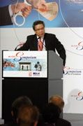 Mr Daniel LI, IDS, Deputy Commissioner and Head of Operations, ICAC, HKSAR, delivered his speech in Plenary Session (2)