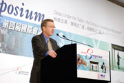 Mr Timothy P FLYNN, Chairman, KPMG International, delivered his speech in Plenary Session (2)