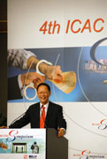 Mr Philip CHEN, SBS, JP, Chairman, John Swire & Sons (China) Ltd, and Chairman, Corrupt Prevention Advisory Committee, ICAC, HKSAR, delivered his speech in Plenary Session (4)